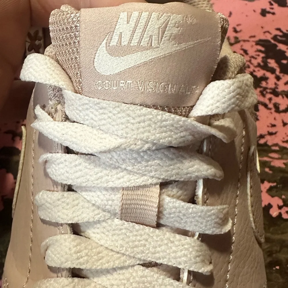 NIKE Women’s Court Vision Alta “Pink Oxford” Sz 8.5
